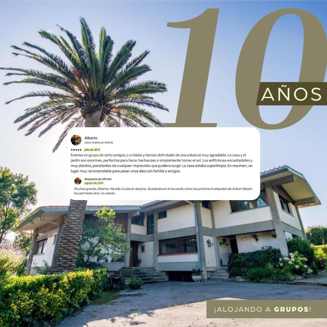 Azkorri Beach House Getxo Eksteriør bilde